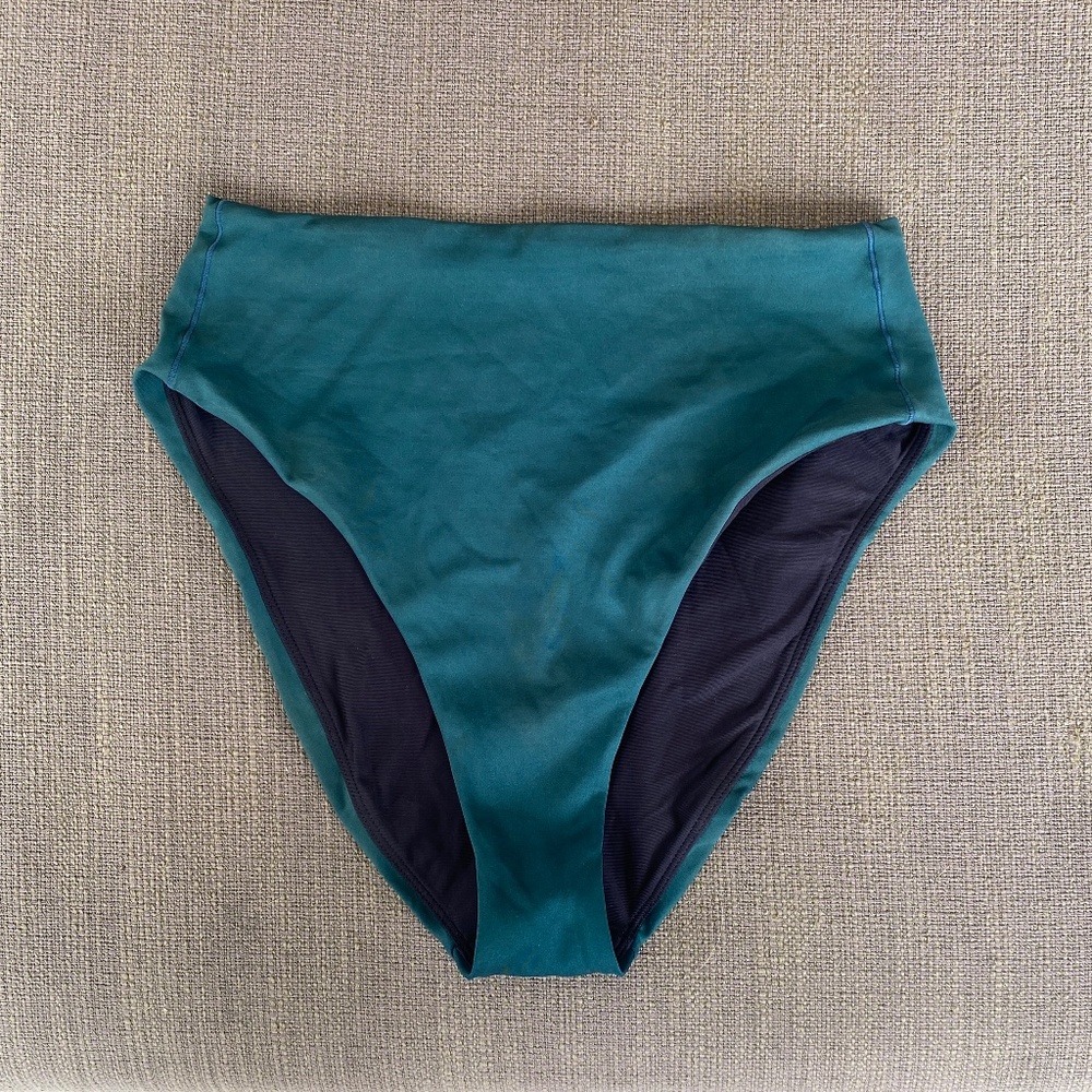 Left on Friday Hi Hi Bottom in Deep End (Teal)